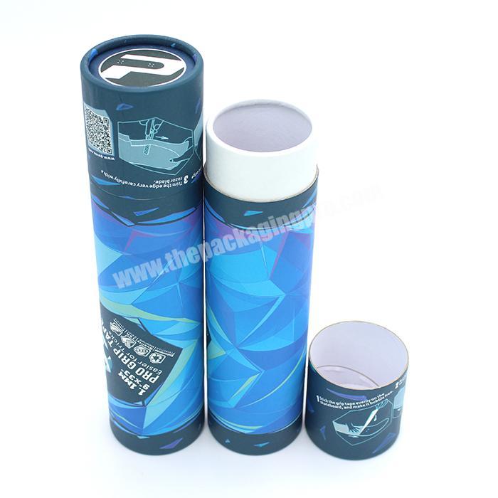 CMYK printing plastic bottle box package round champagne packaging box