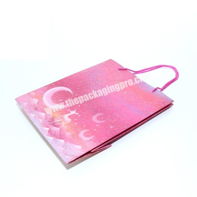 CMYKPMS gift paper packaging bags for christmas western holiday 20.5x27.5x8cm in different size