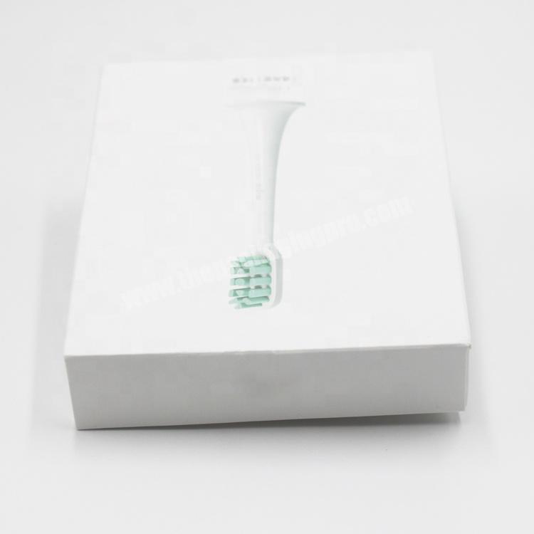 Coated Paper Paper Type toothbrush box Use Packaging Box