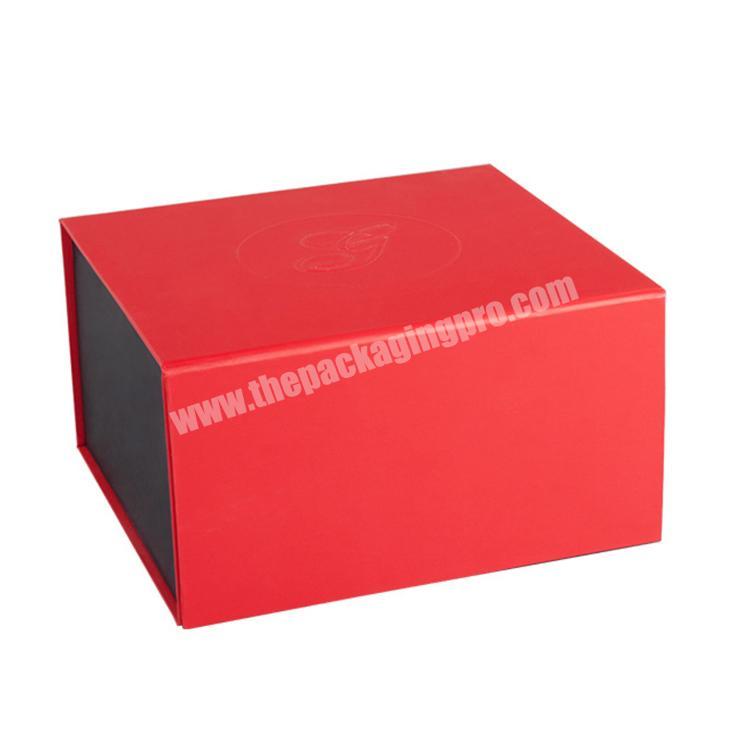 Collapsible Box Foldable Boxes Folding Packaging Box for Gift Watch Jewelry