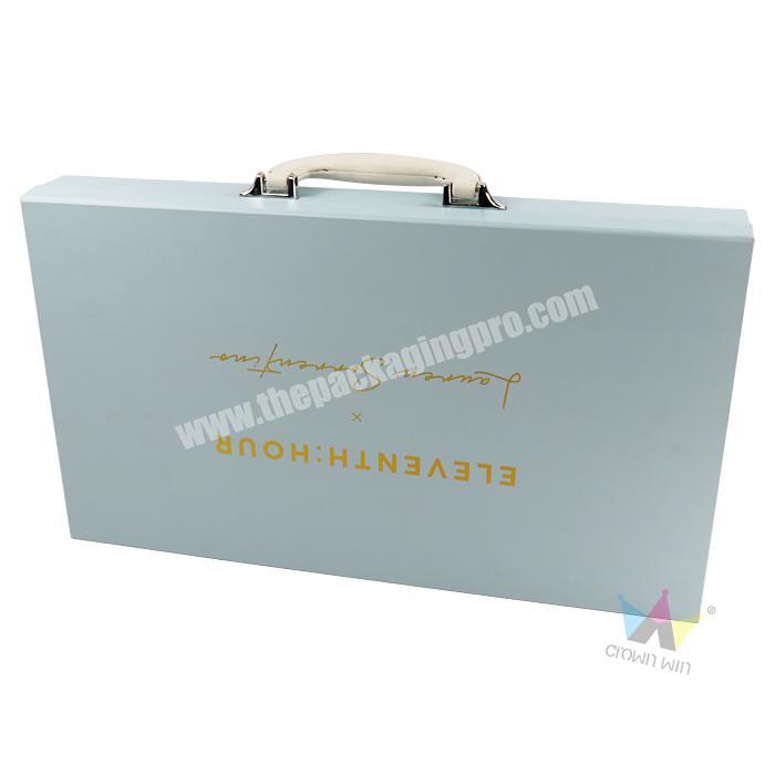 Collapsible Packaging Box Small Rectangular Grey Gift Box