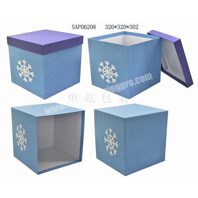 Color Packaging Box Custom Paper Heaven and Earth cover contrast color gift box Hardcover High-end Creative Gift Box Custom