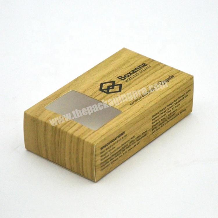 Color Printing Paper Box Soap Packaging Design with Window