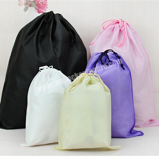 colorful nonwoven drawstring bag No-shrinking backpack non woven bag for travel