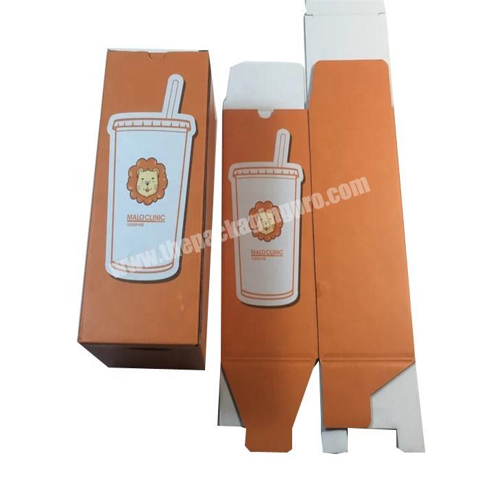 Colorful small cardboard paper box 300gsm paperboard packaging box