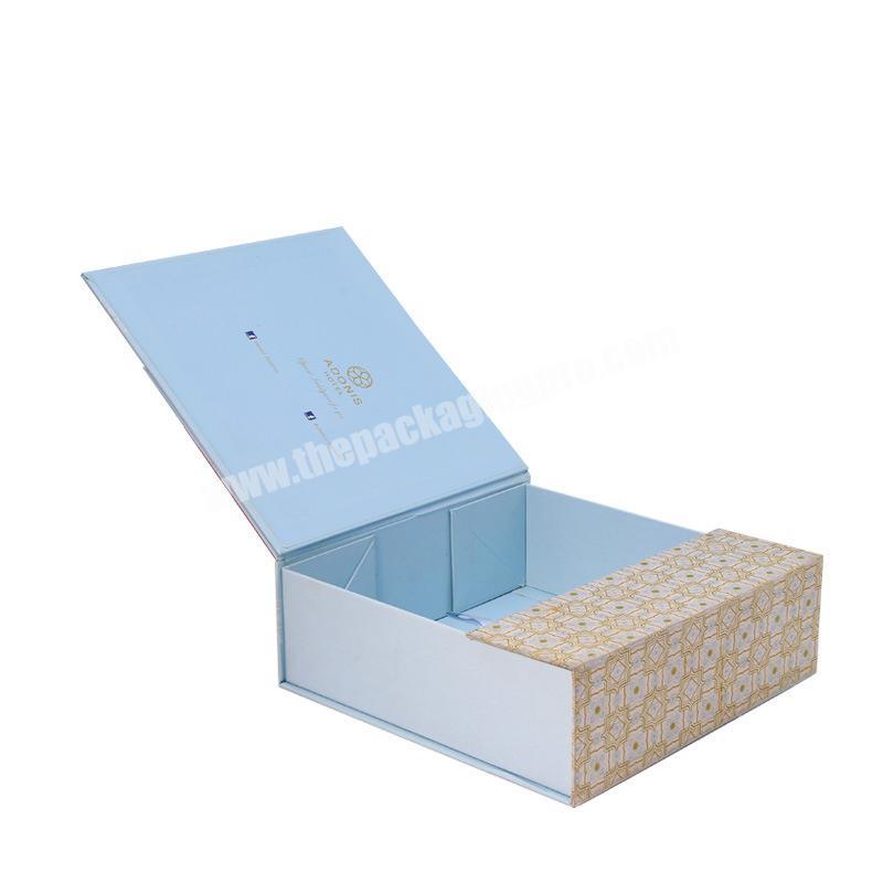 colorful wholesale decorative book shaped dress boxes flip magnet box
