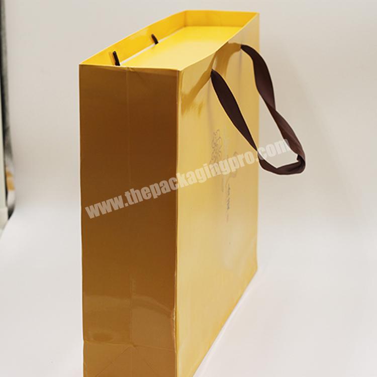 Common apparel packaging color printing clothing paper bag makeup tools hair extension packaging paper bags