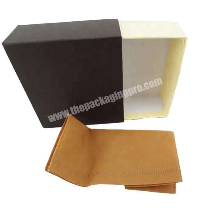 Competitive price paper packaging drawer style gift box with customized logo