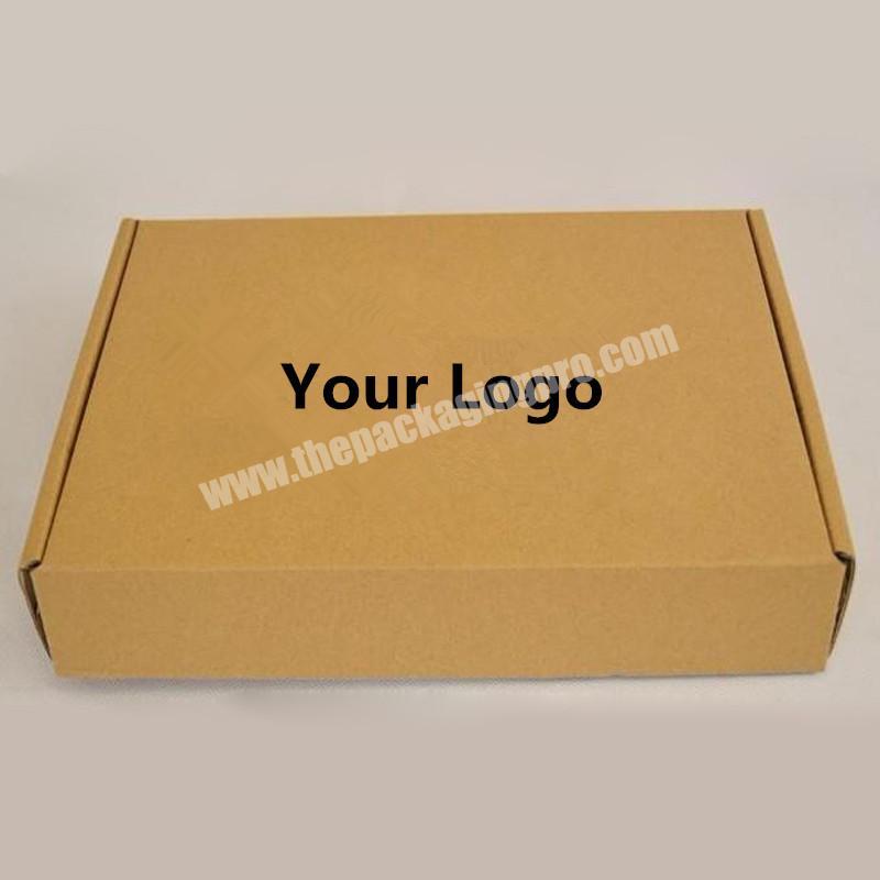 Cookies T-shirt Gift Box Packaging Corrugated Paper Kraft Printing Mailer Shipping Boxes Custom Logo