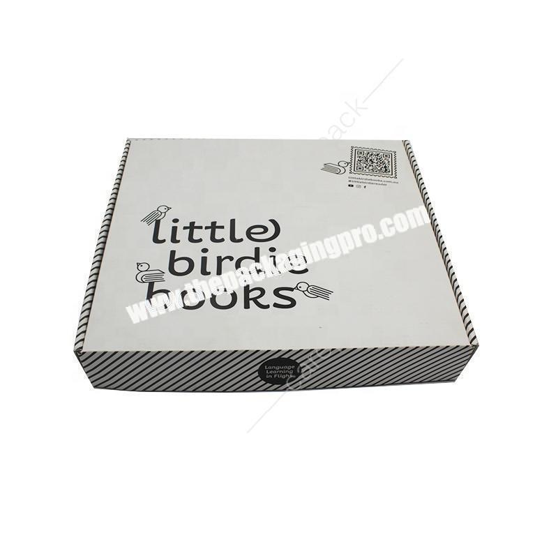 Corrugated Board Clothing Products Transport Mailing Packaging Box for swimwearclothes