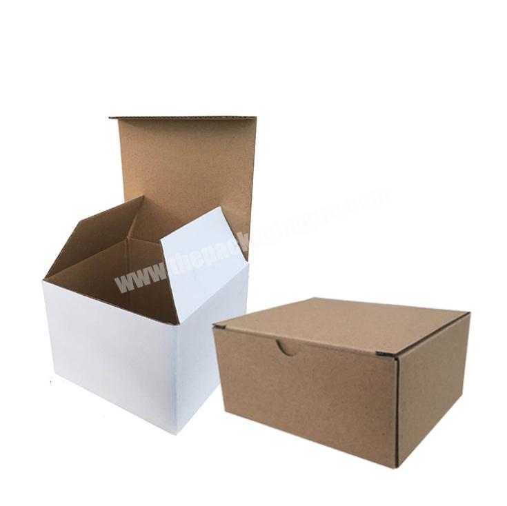 corrugated box packaging boxes shipping box white