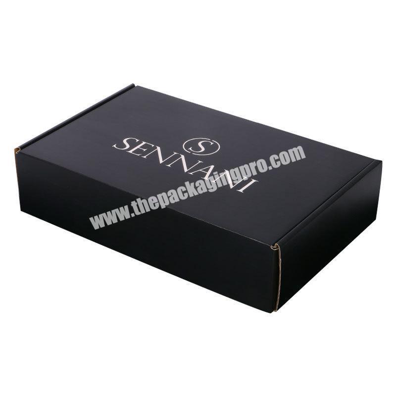 corrugated box with your own logo design packaging products