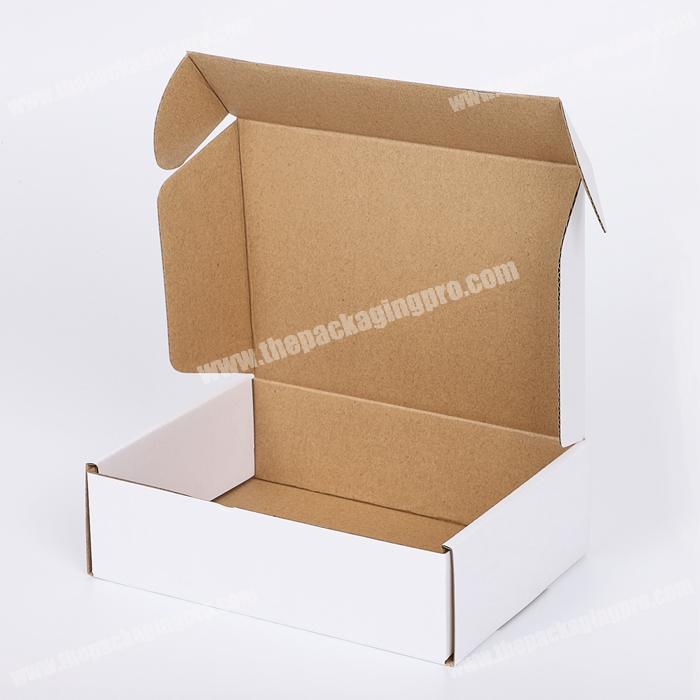 Corrugated Cardboard Custom Shipping Boxes for Women Clothing Shirts Pajamas