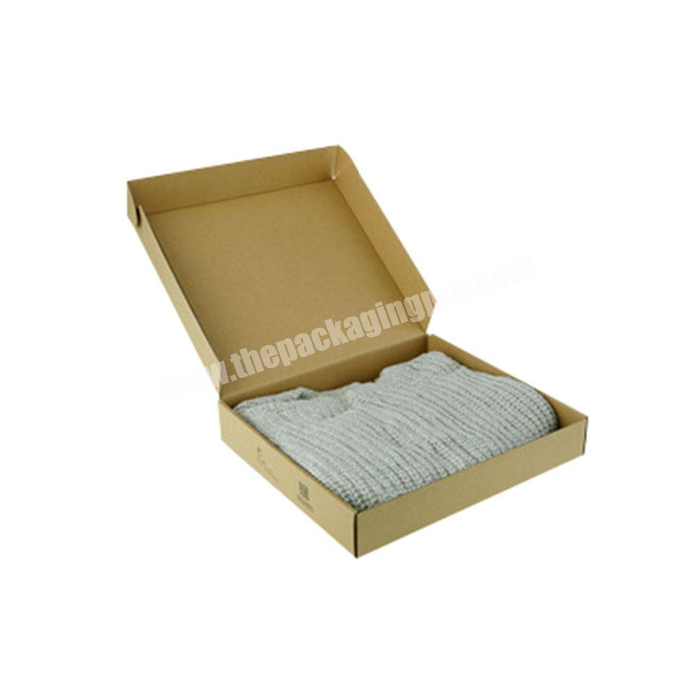 Corrugated clothing shirt delivery boxes packaging