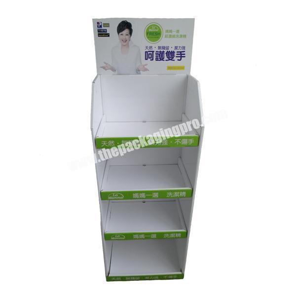 Corrugated Custom Paper Printed Shelf Retail Counter Display Box