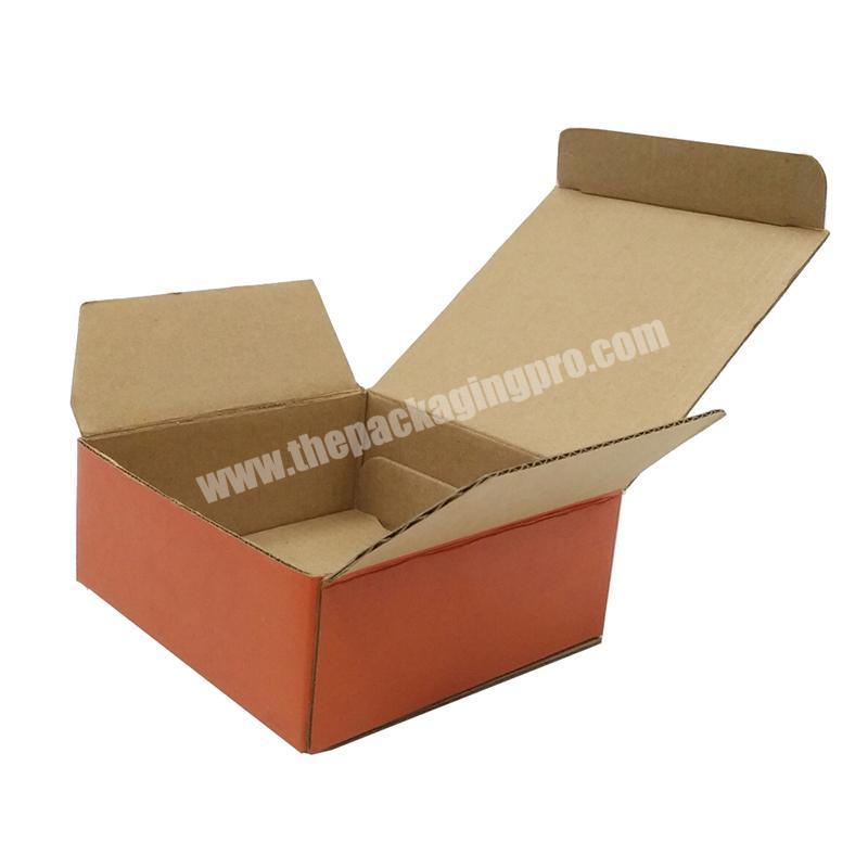 Corrugated foldable cardboard packaging tuck end shipping boxes