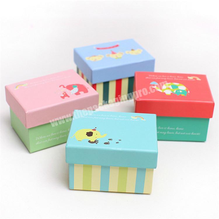 Corrugated Kraft Box Toy Packaging Design Storage Display Boxes Baby Gift Box With Lid