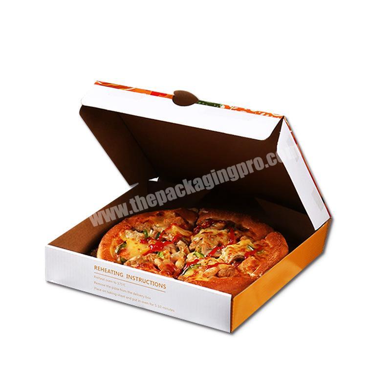corrugated paper custom made packaging boxes pizza boxes 14 inch