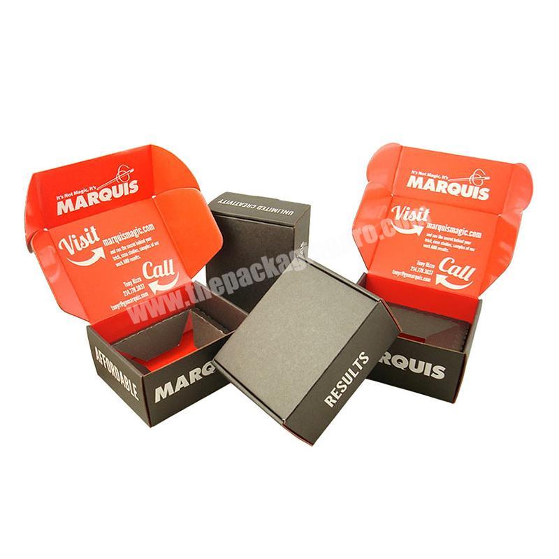 Corrugated paper folding packaging shoe boxes with custom logo