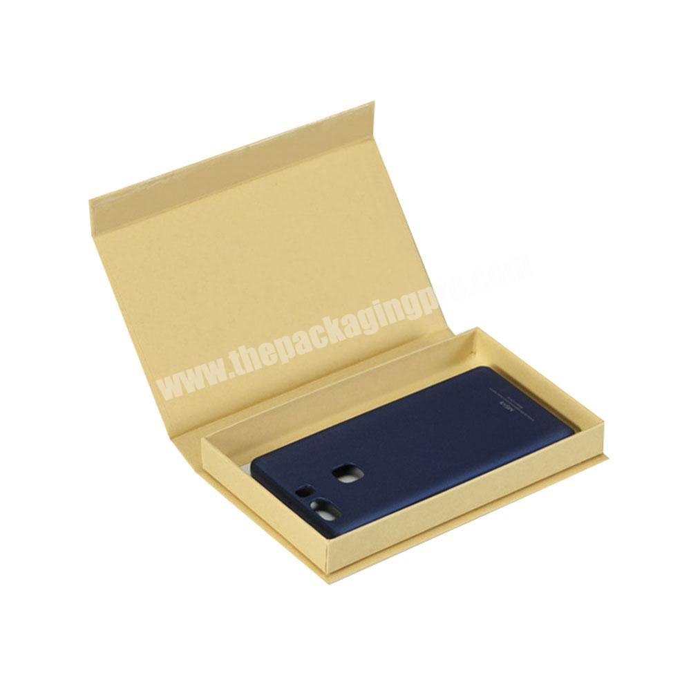 Corrugated phone case packaging book box packaging