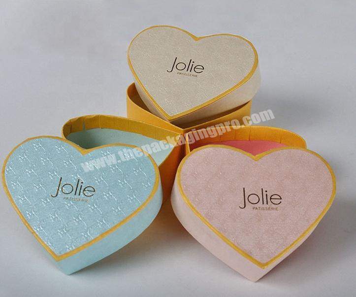 cosmetic packaging boxes heart shaped eyelash box packaging rigid gift box with lid