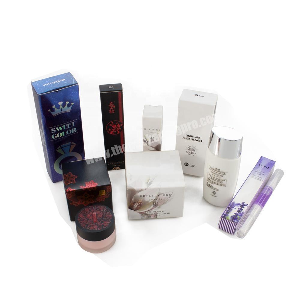 Cosmetic paperbox packaging, custom paper package boxes for skin care