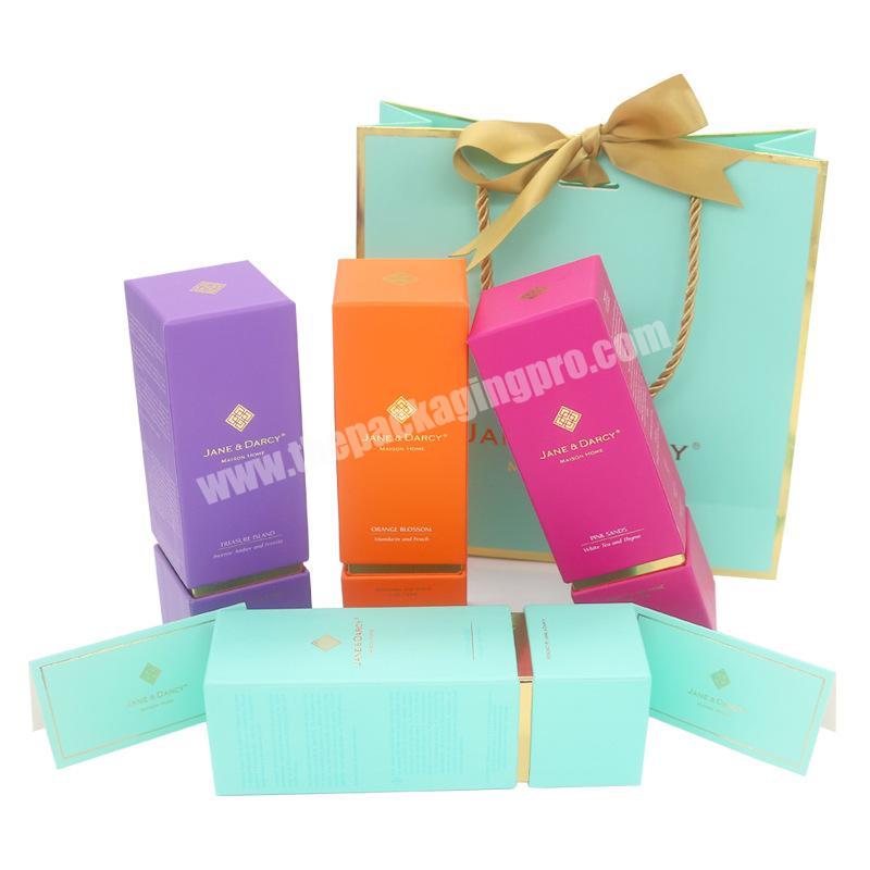 Cosmetics box for essential oil fragrance candles  top quality of gift boxes