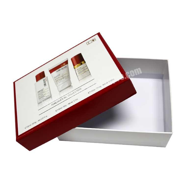 cosmetics makeup paper gift box packaging