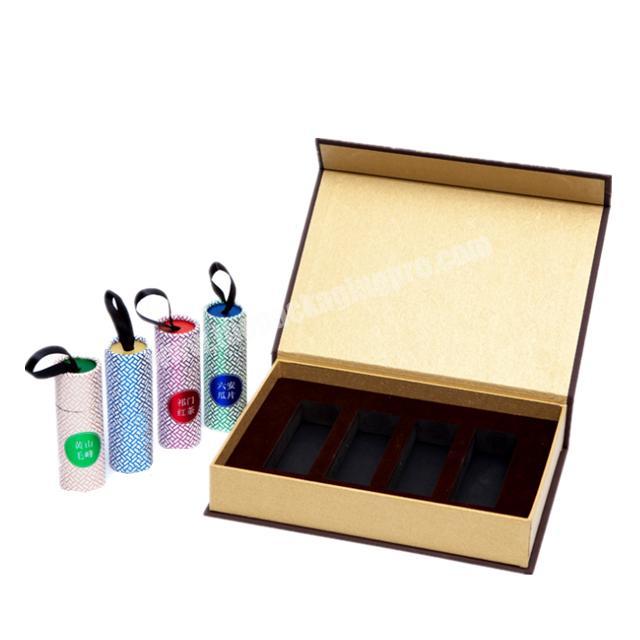 cosmetics printed packaging closure custom logo hardboard magnetic lid gift box