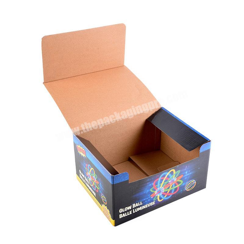 counter display boxes cardboard shipping corrugated box snack packaging box