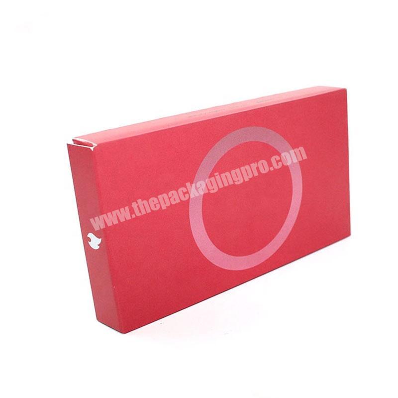 craft paper foldable packaging box slide drawer boxes for gift packaging cell phone