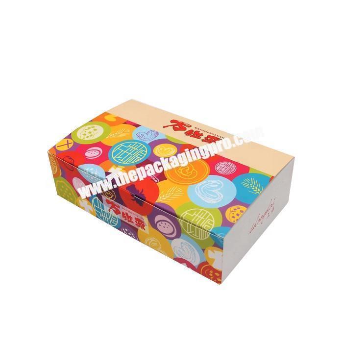 Creative cardboard paper food sushi packaging box