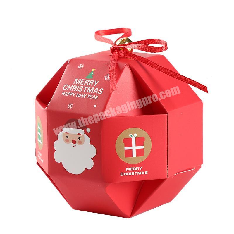 creative Xmas Christmas Eve Gift Box Favour Present Gifts Candy Boxes in Guangzhou