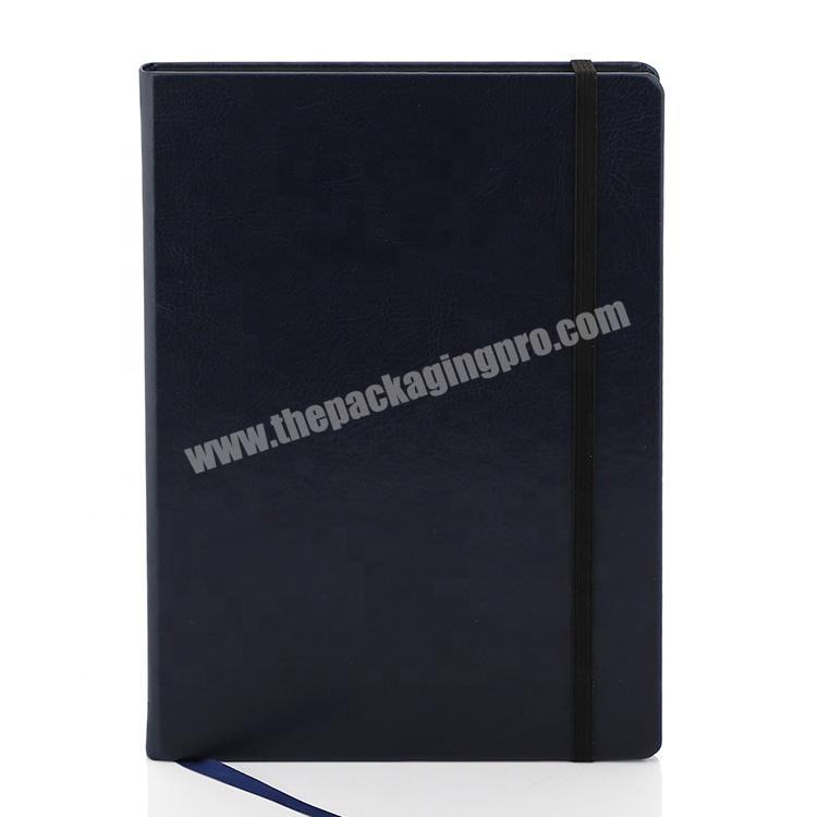 Custom A5 Faux Traveller Embossed Pu Leather Journal Notebook With Clasp