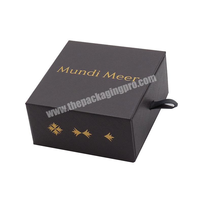 Custom All Size Slide Draw Packaging Cardboard Gift Boxes With Puller