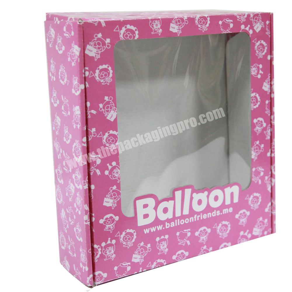 Custom attractive price hot sale portable foldable corrugated clothing mailer box with custom service