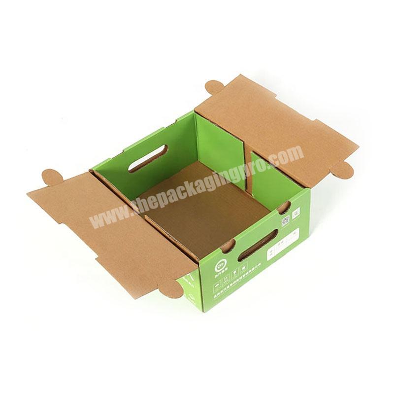 Custom be flute corrugated cardboard packaging mailer box with window
