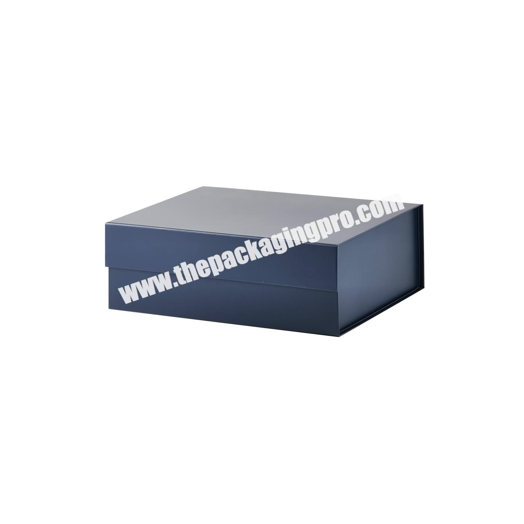 Custom beautiful sturdy hard cardboard luxury folding gift magnetic box