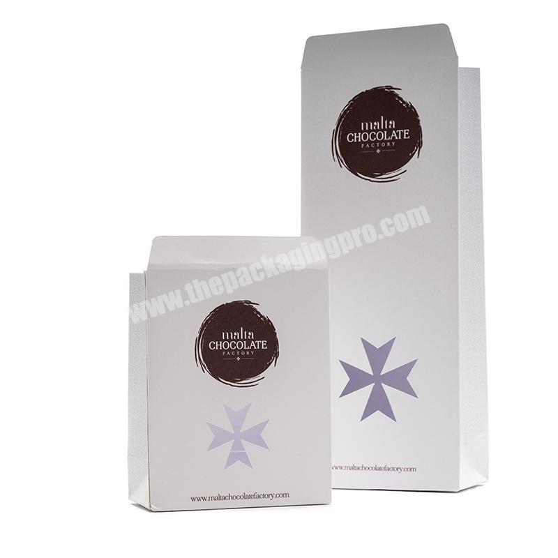 custom best quality chocolate paper bag with your print