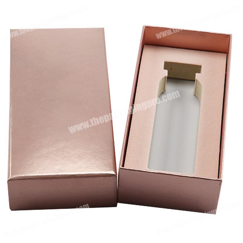 Custom best selling coated paper printed foam card insert luxury packaging box with lid