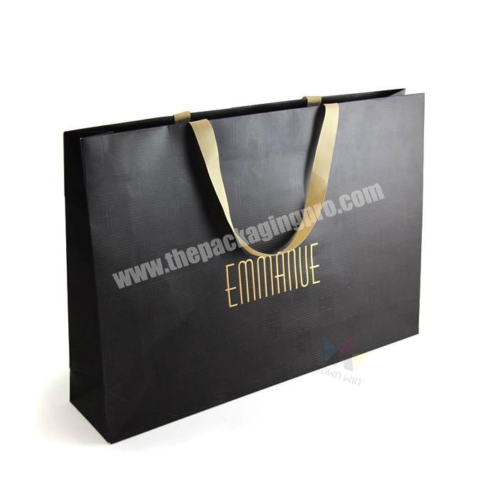 Custom Big Paper Bag With Handle And logo China Supplier