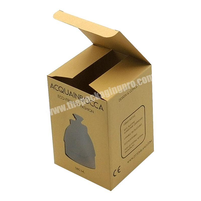 Custom biodegradable cardboard paper bar gift kraft soap box