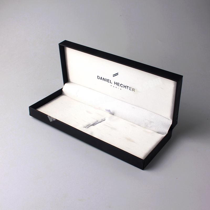 Custom Black And White Packaging Pen Gift Box