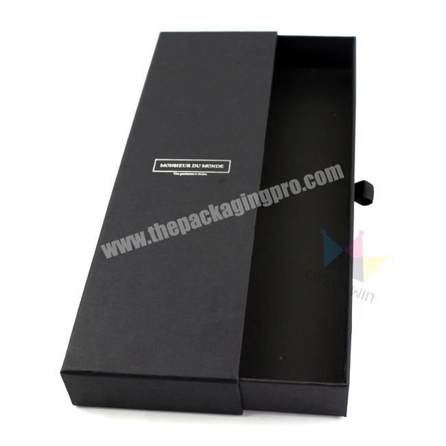 Custom Black Brand  Drawer Storage Sock Box Packaging Guangdong