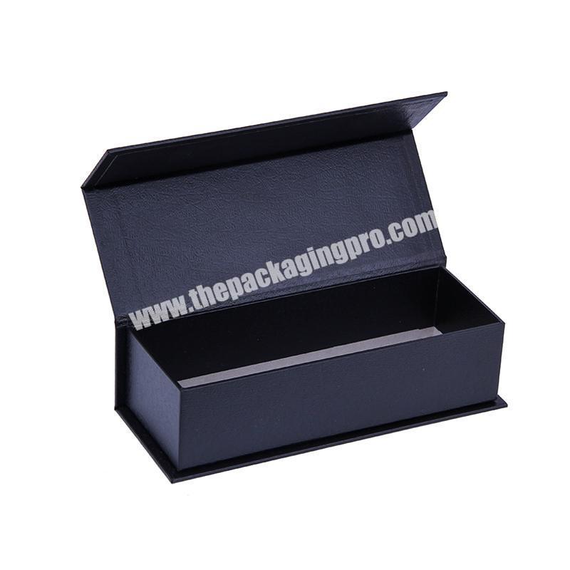 custom black paper box cosmetic packaging gift box