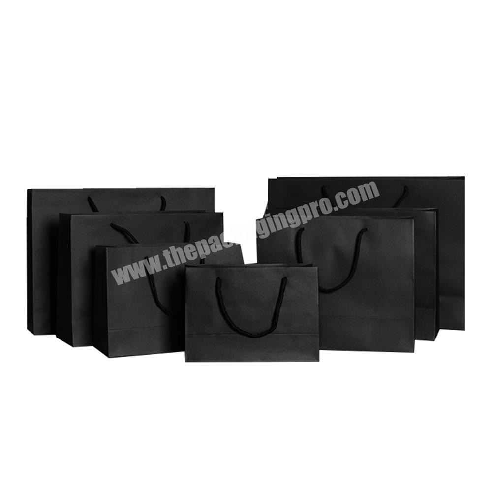 Custom black shopping tote bags women handbags 2019