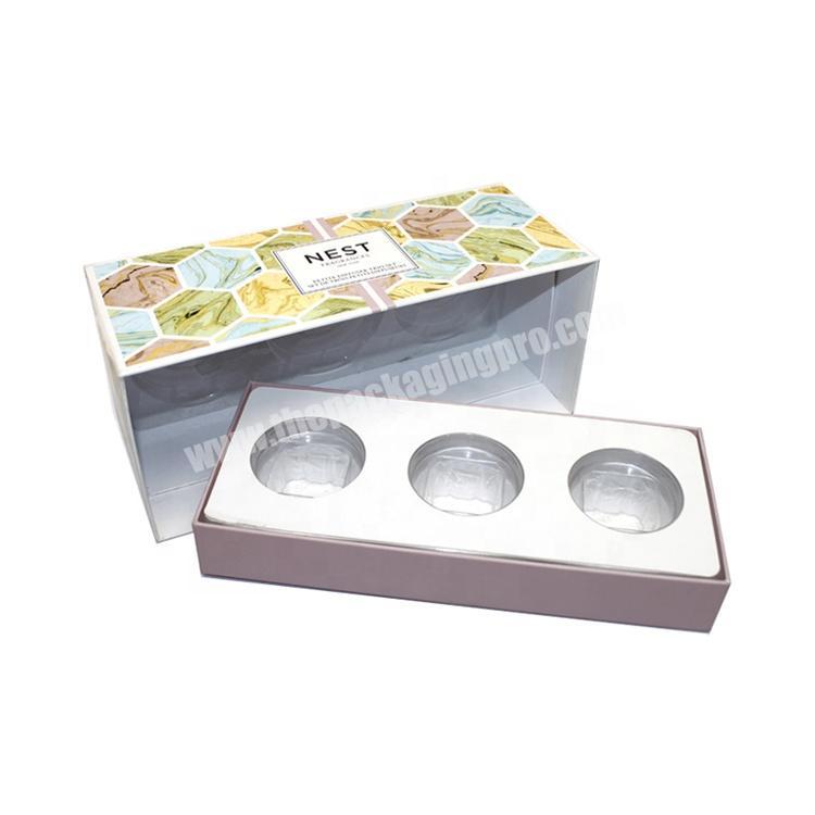 Custom Blister Cardboard Paper Box  Perfume Candle Packaging