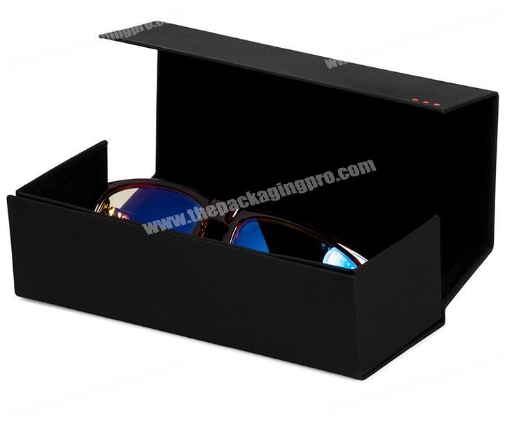 Custom Branded Paper Material Cardboard Paper Magnetic Closing Sunglasses Packaging Gift Box