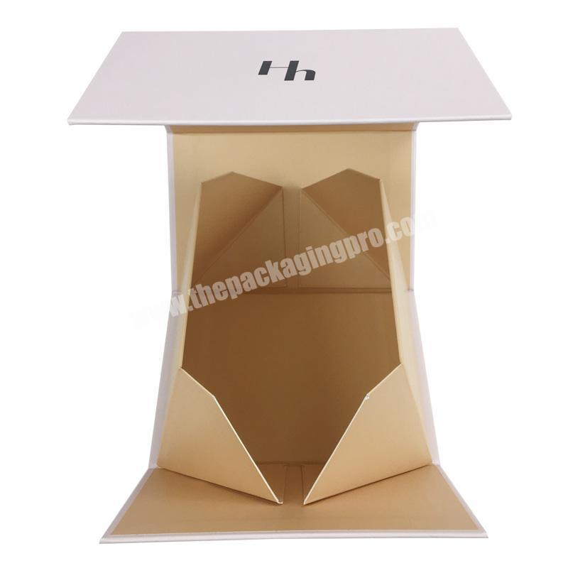 Custom Branded Unique Foldable Rigid Cardboard Gift Packaging Box