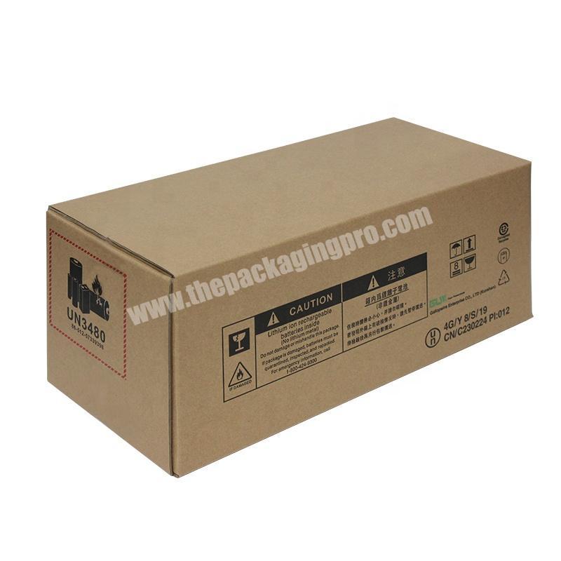 Custom Brown Moving Corrugated Carton Shipping Boxes for Items